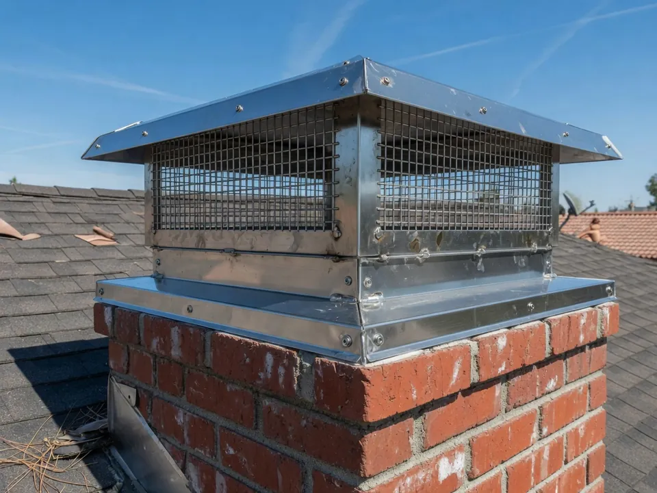 15% off chimney cap replacement