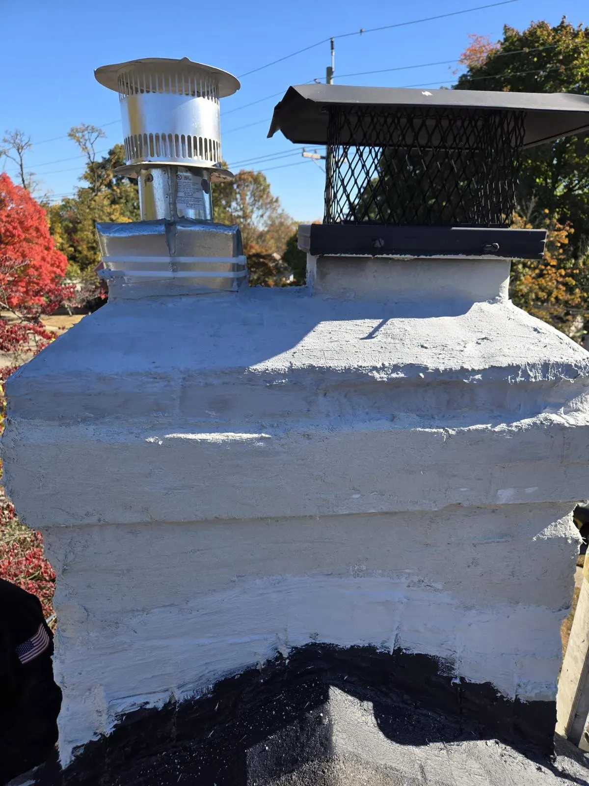 Chimney cap repair